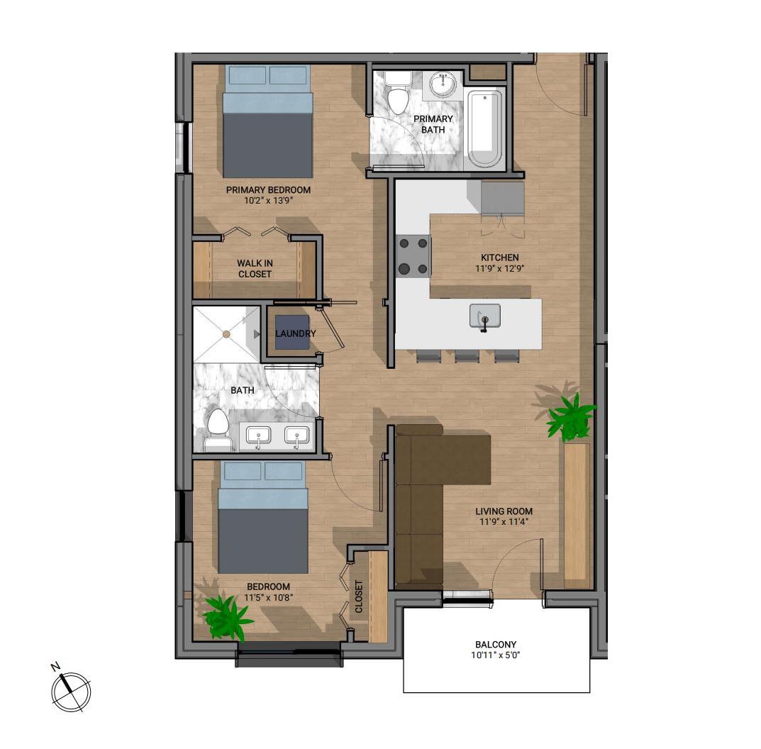 UNIT 202, 302, 402